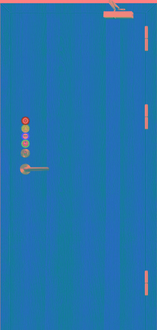 鋼木質(zhì)防火門