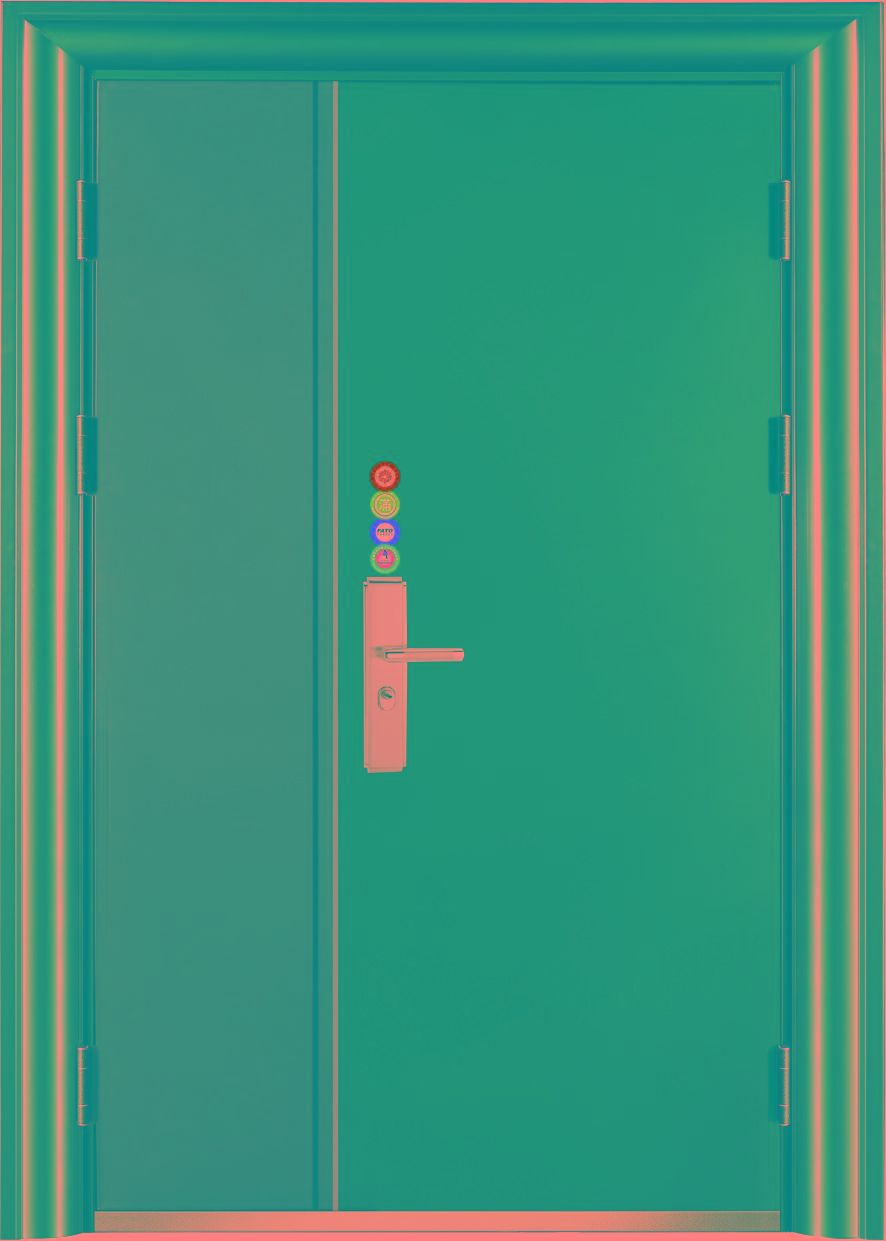 防盜門子母門10